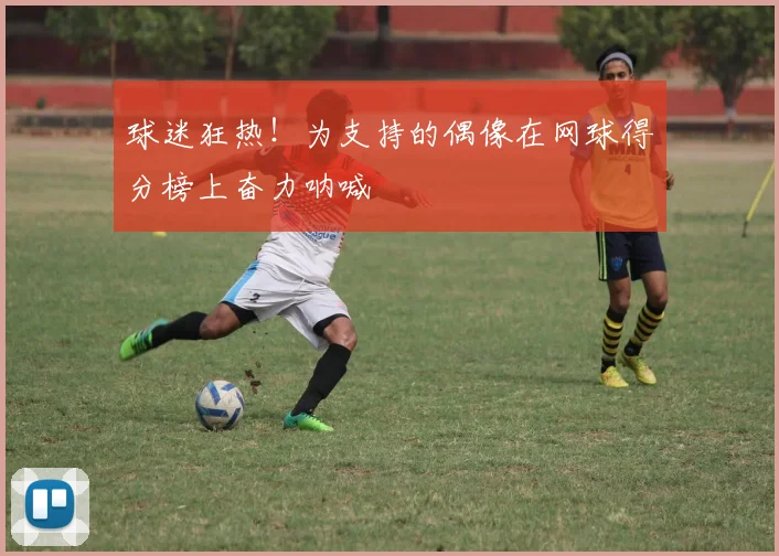 球迷狂热！为支持的偶像在网球得分榜上奋力呐喊